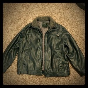 Calvin Klein Faux leather jacket